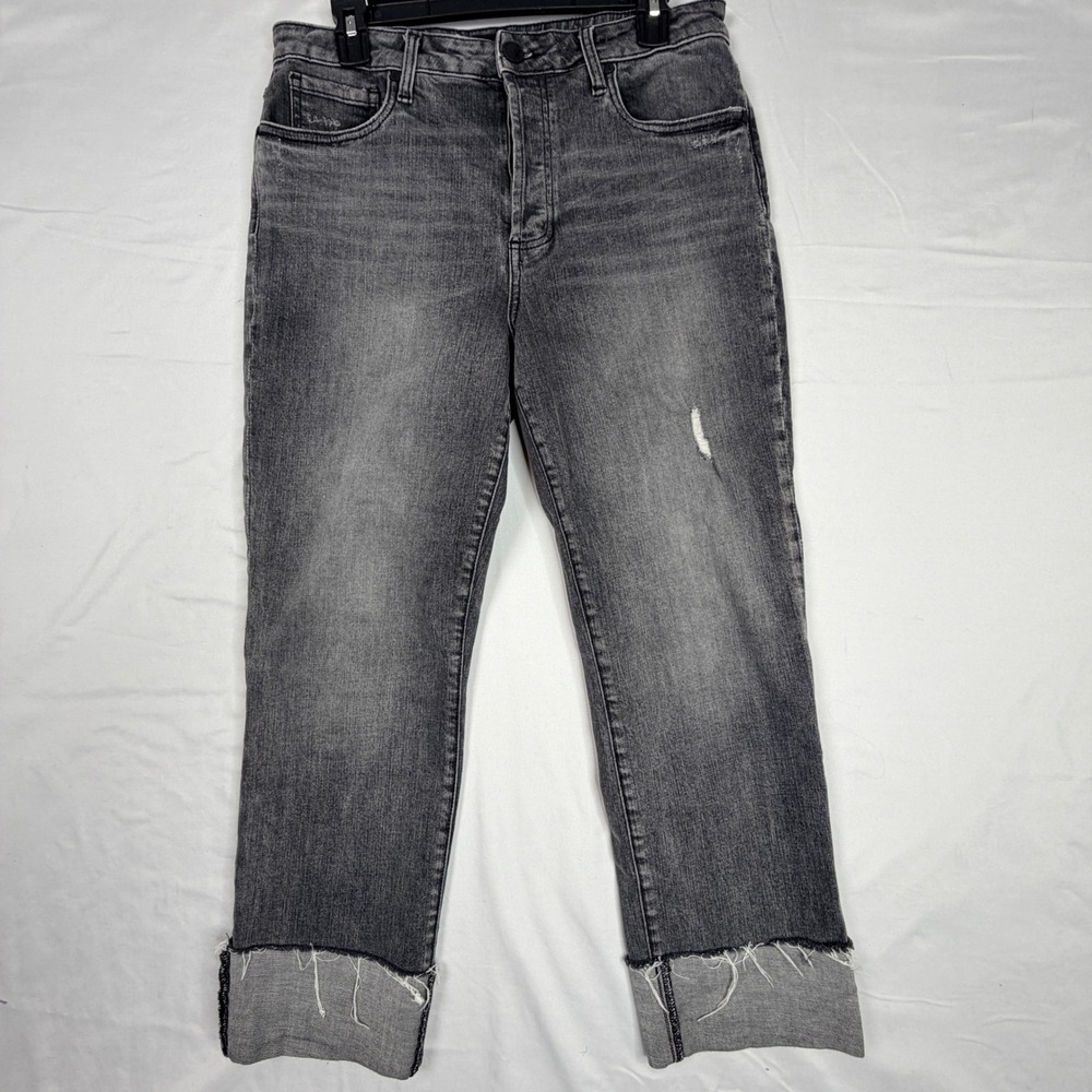 Kut from the Kloth Gray Straight Leg Jeans